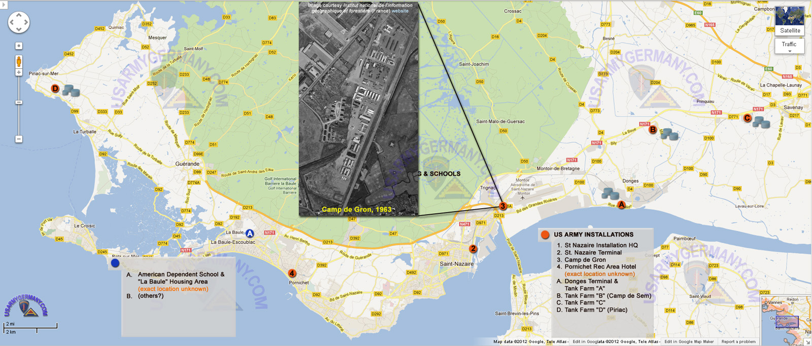 USAREUR Org Charts St Nazaire